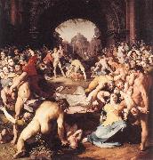 CORNELIS VAN HAARLEM Massacre of the Innocents dsf china oil painting reproduction